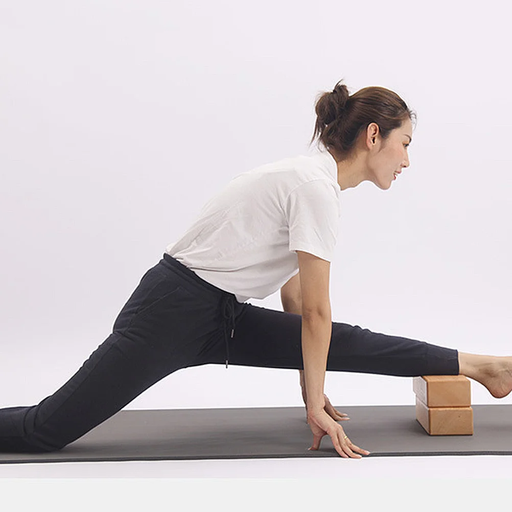 

Block Light Yellow Durable Non-Slip Solid Yoga Brick For Exercise Stretching Practice Premium Yoga Accessories