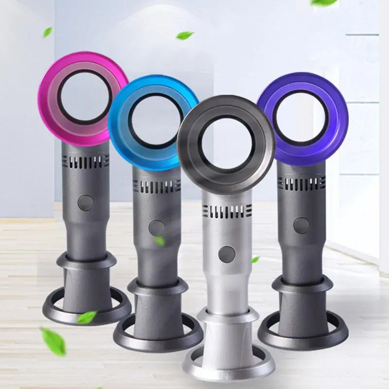 Portable Handheld Misting Fan 3 Speed Adjustable Travel Fan Small USB Rechargeable Table Fan Small 360 Degree Design Desk Fan
