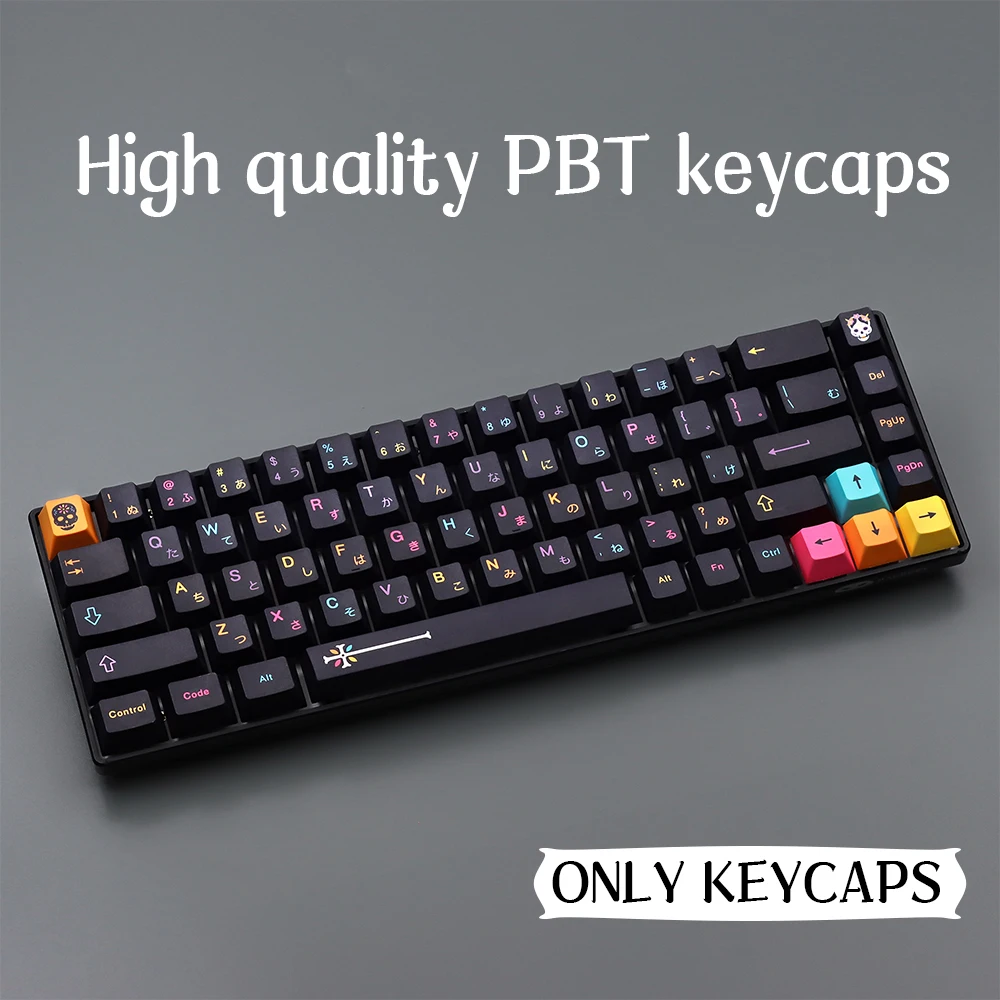 Cherry Profile Gmk Mictlán Clone Black Keycap Mictlan Keycap