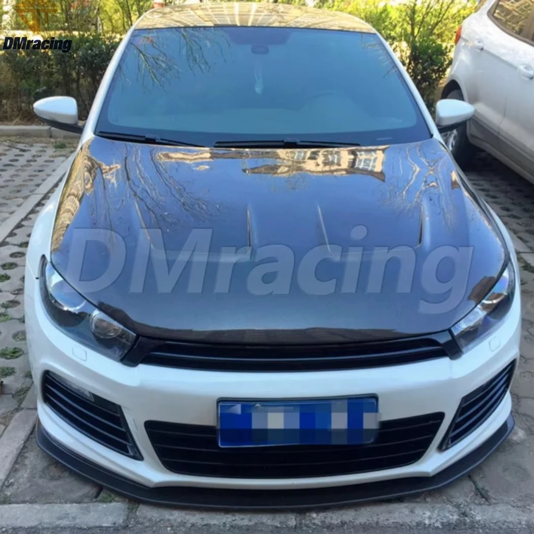Rv Style Carbon Fiber Hood Bonnet for Vw Scirocco 2010-2016
