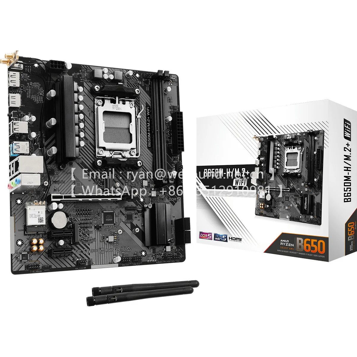 For ASRock B650M-H/M.2+ WiFi