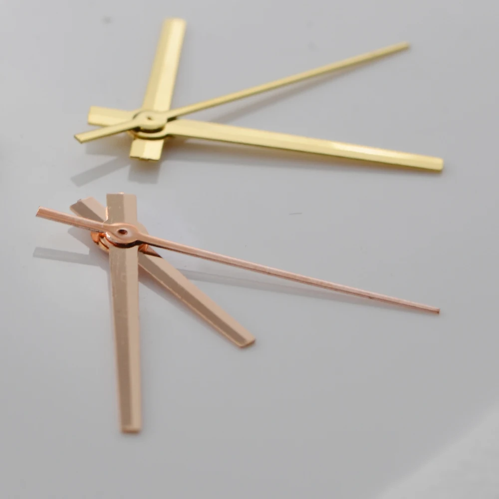 Polished Hands 8*12*12.5MM Logbook Needles NH35 NH34 Watch Hands Pointer Baton Style Datejust Hands