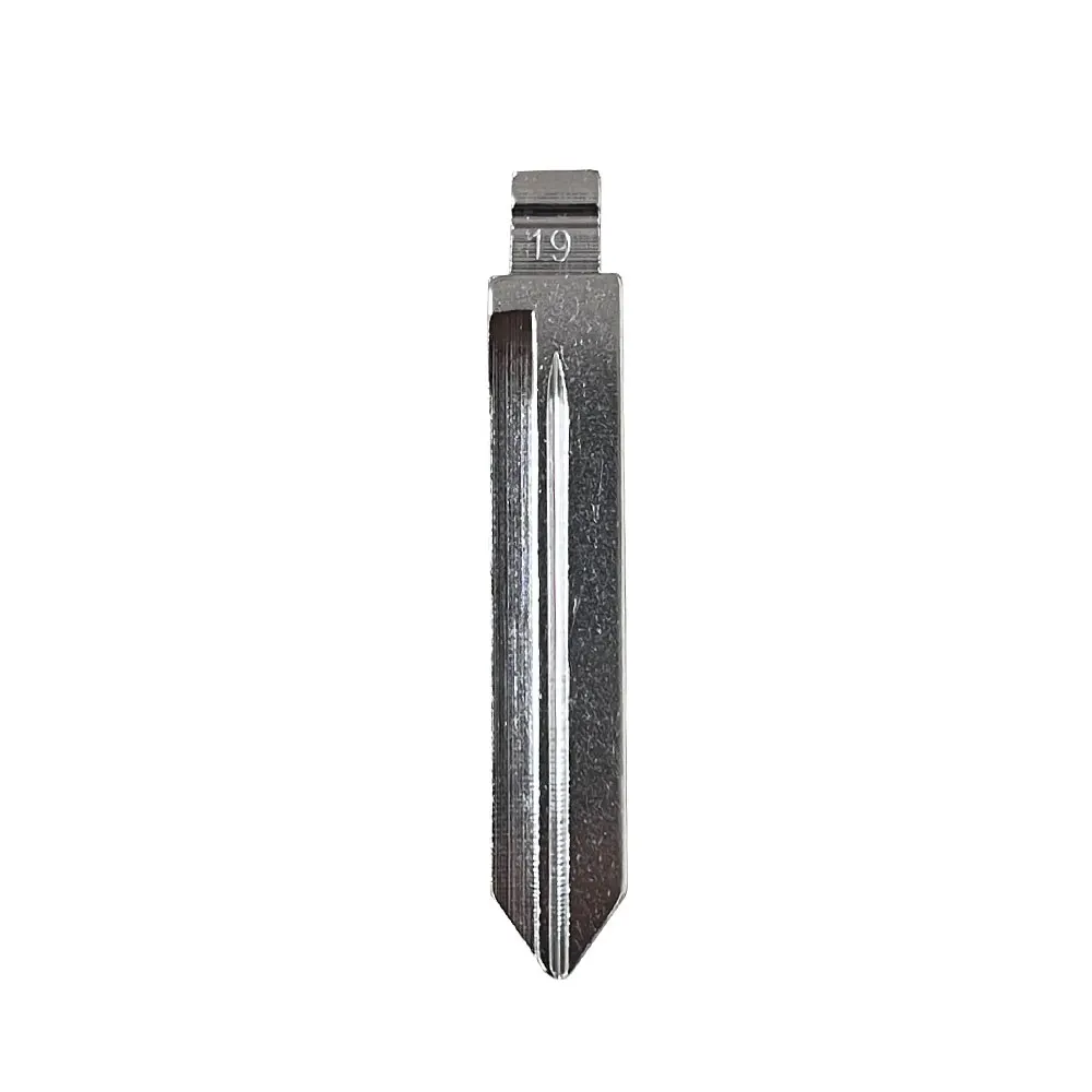 Hoja de llave de Metal abatible sin cortar para Ford Lincoln Mercury en EE. UU., KD Keydiy Xhorse VVDI, controles remotos universales No.19, 10 piezas, FO38