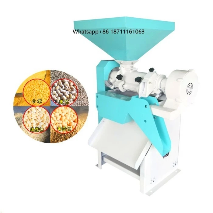 High Performance Farm Maize Peeling Machine Corn Degerminator Peel Corn Rice Wheat Husks Machine