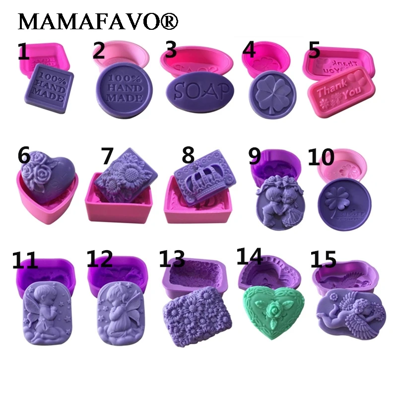 Silicone Soap Mold for Making Rose Flower Fondant 3d DIY Form Handmade Cake Decorating Sugarcraft Moulds Silicon Mold Tools F070