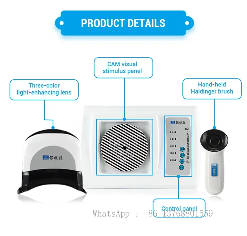 Aist Multi-Purposeสายตาสั้นTreatmentสําหรับAmblyopia Eye Careการฝึกอบรมเครื่องมือทดสอบภาพสําหรับAmblyopiaและสายตาสั้น