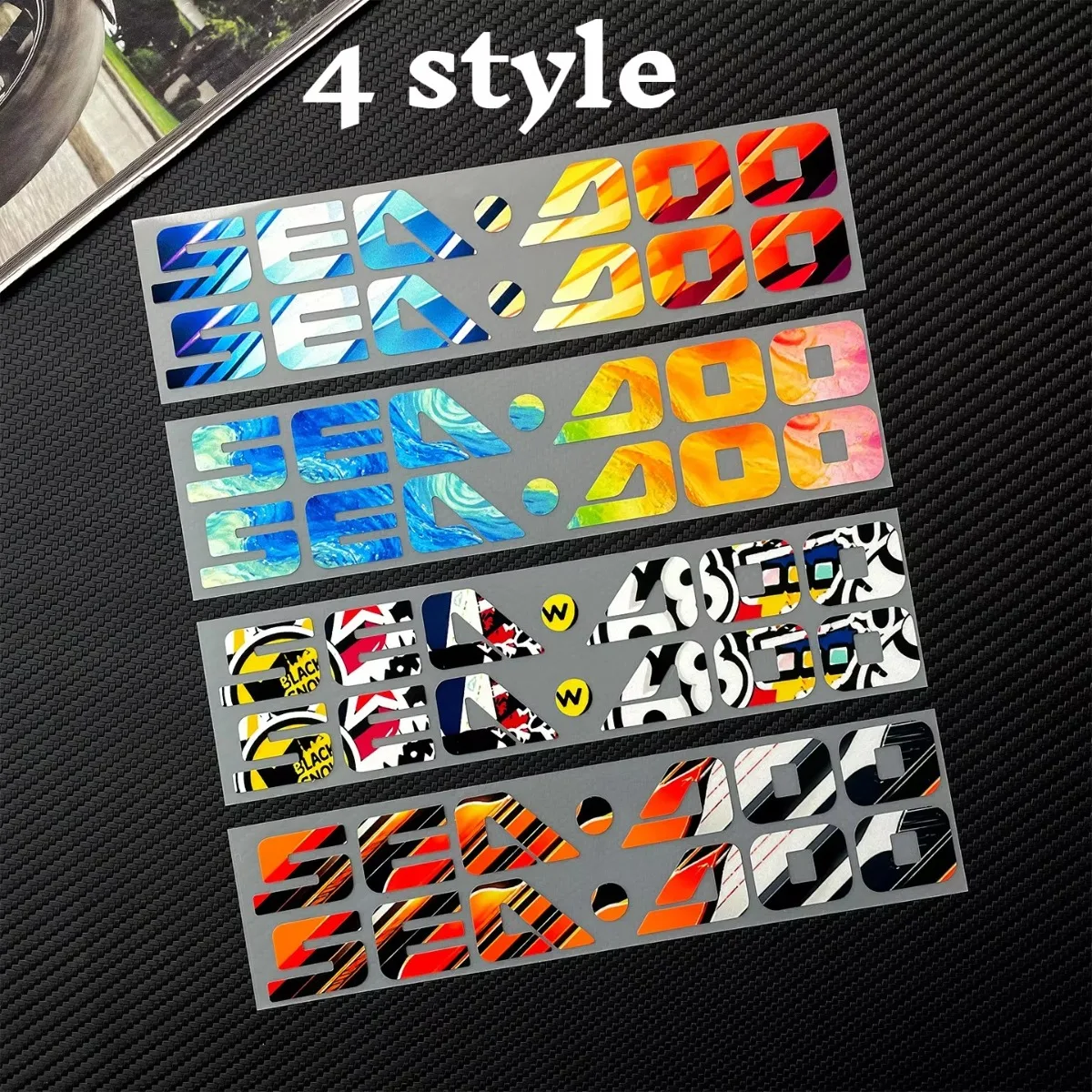 JetSki Stickers Colors Waterproof Decals Watercraft JETSKI Boat Decal for Seadoo SPARK90 300 GTI GTX RXT RXP WAKE