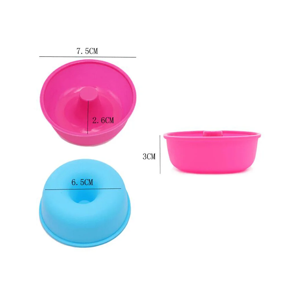 

24 Pcs Mold Silicone Cake Cup Mould Muffin Cupcake Liners Removable Baking Cups