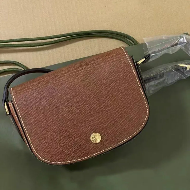 Mini borsa a tracolla 2024 nuovo stile borsa da sella per cavallo francese spalla singola inclinata per il tempo libero borsa a tracolla moda donna LOGO