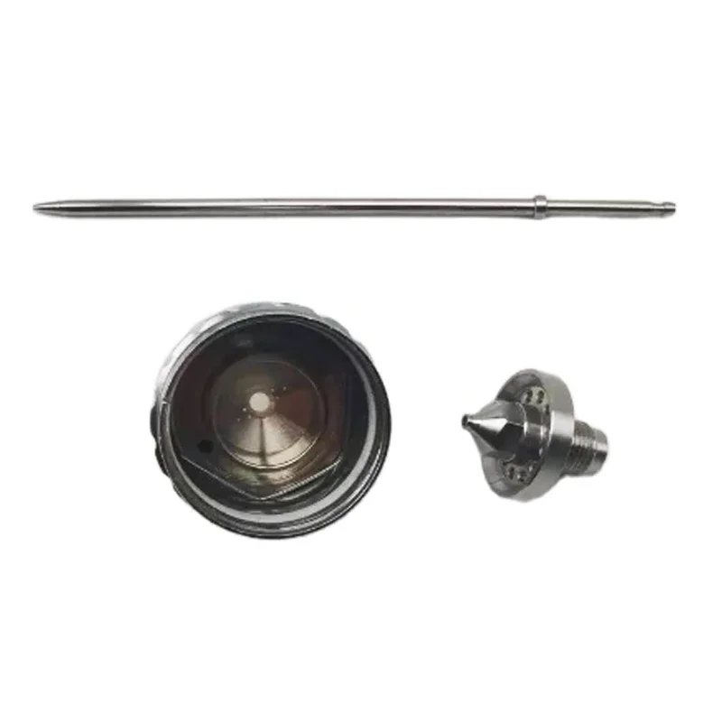 sMaster TE20 T110 Spray Gun Pro Lite 1.3mm/1.8mm Nozzle Kit Paint Gun Cap Nozzle Needle Three-Piece