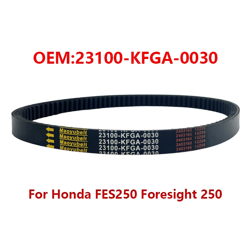 Motorcycle Drive Belt Transfer Belt 23100-KFGA-0030 For Honda FES250 Foresight 250 1998 1999 2000 2001 2002 2003 2004 2005