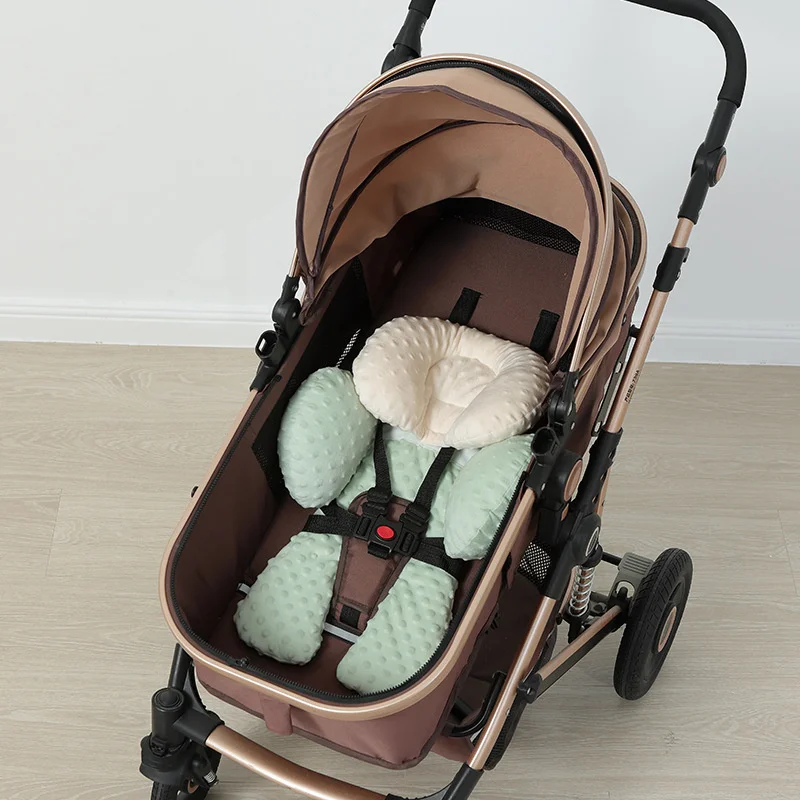 2 in 1 Safety Baby Stroller Car Seat Cushion Detachable Soft Baby Head Body Support Pillow Pad Universal Infant Carseat Insert