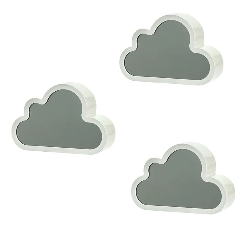

DIY Cloud Tulip LED Night Light Girl Bedroom Ornaments Photo Frame Mirror Table Lamps Bedside Handmade