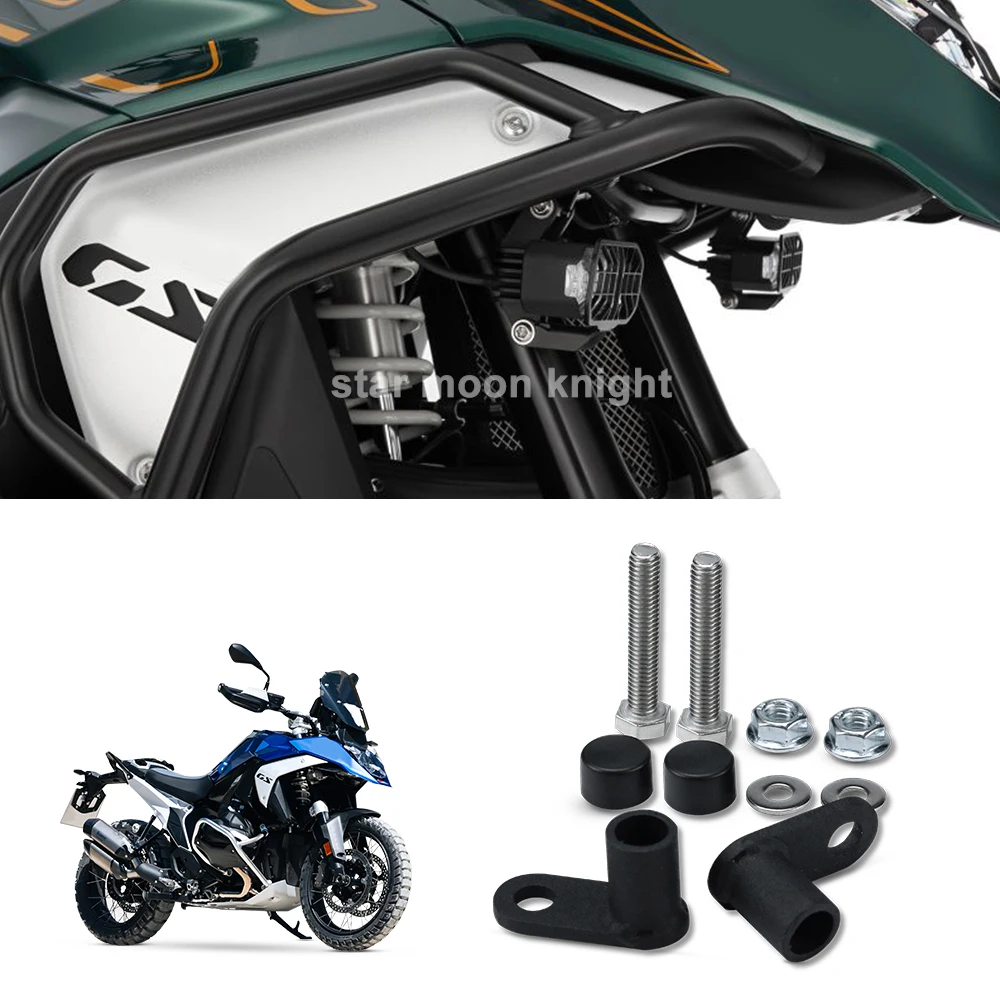 

For BMW R1300GS R 1300GS R 1300 GS 2023- Motorcycle Accessories Fog Lights Auxiliary Brackets Driving Lamp Spotlight Bracket