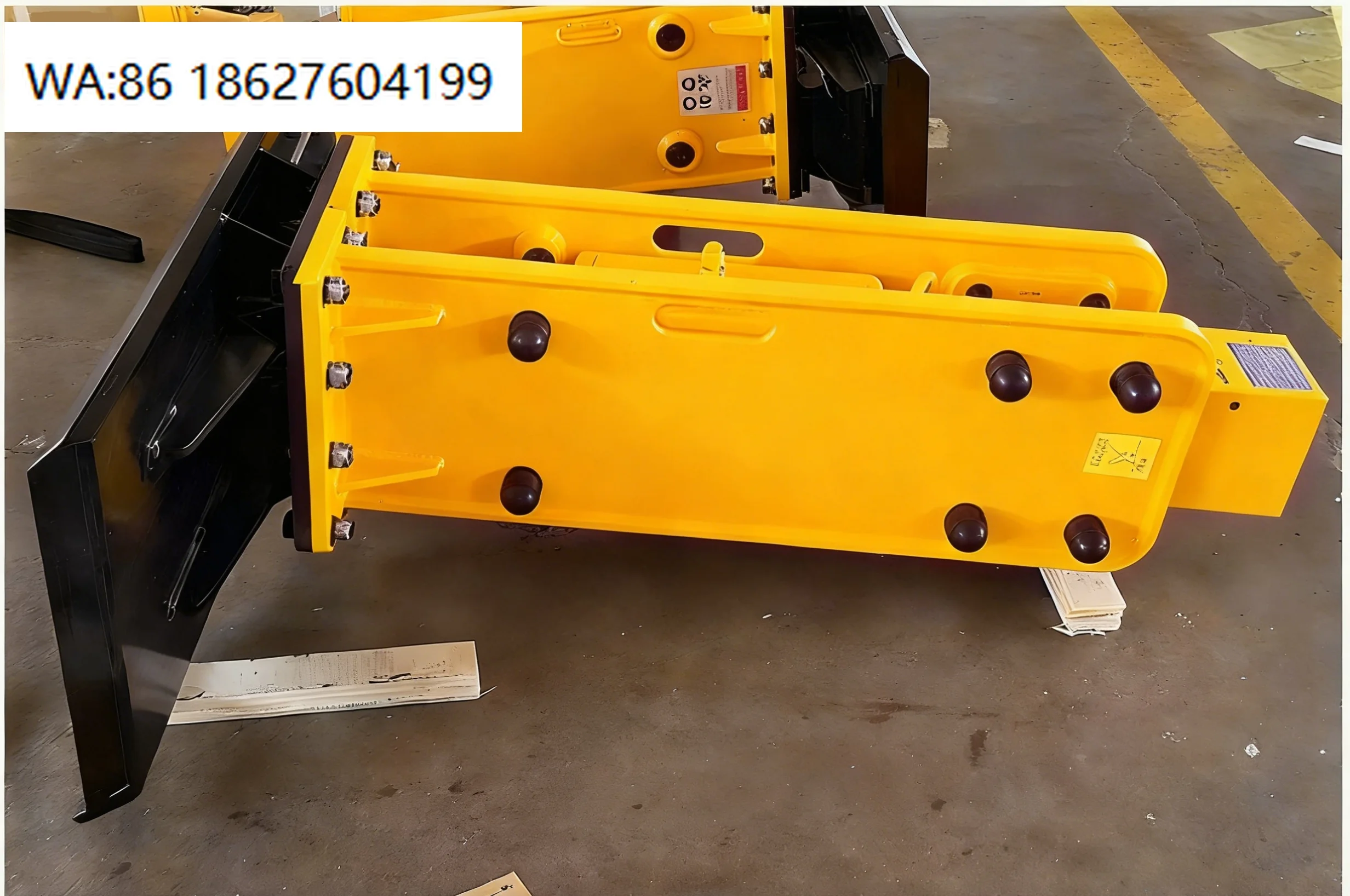 

Rock Hammer Skid Steer Loader Durable For Trenching