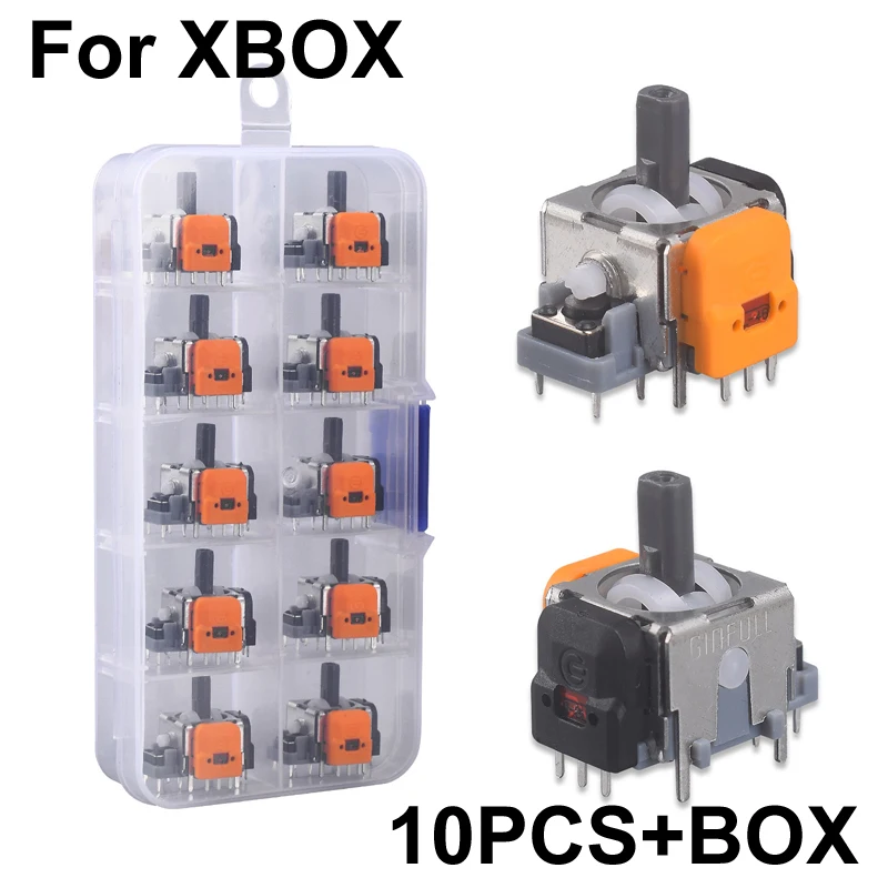 1/10PCS Vervanging TMR Effect 3D Analoge Sensor Hall Effect Joystick Sensor Module voor Playstation 5 Game Controller duim Stic