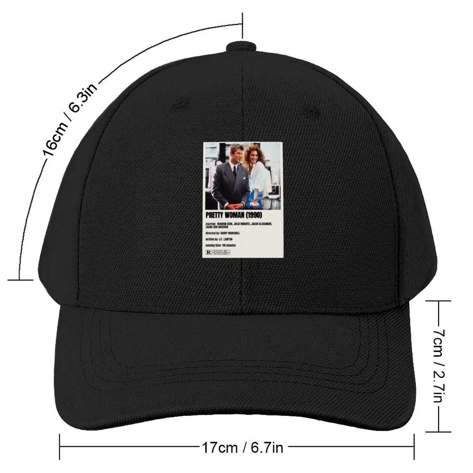 Performances Record Breaking Acting Titles Attraction Pretty Woman Baseball Cap Visor birthday cute sun hat Golf Men Women's