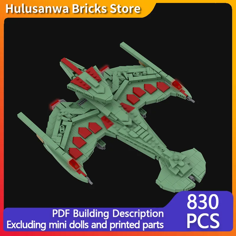 

Popular Movie Model MOC Building Bricks Space Combat Battleship Modular Technology Gifts Holiday Assemble Children Toys Suit