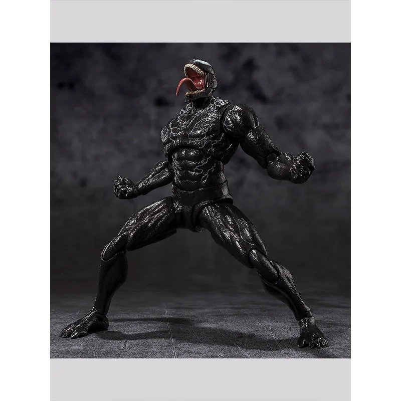 Bandai S.H.Figuarts Venom：The Last Dance Model Kit Genuine SHF Venom Anime Action Figure Collection Model Toys Christmas Gifts