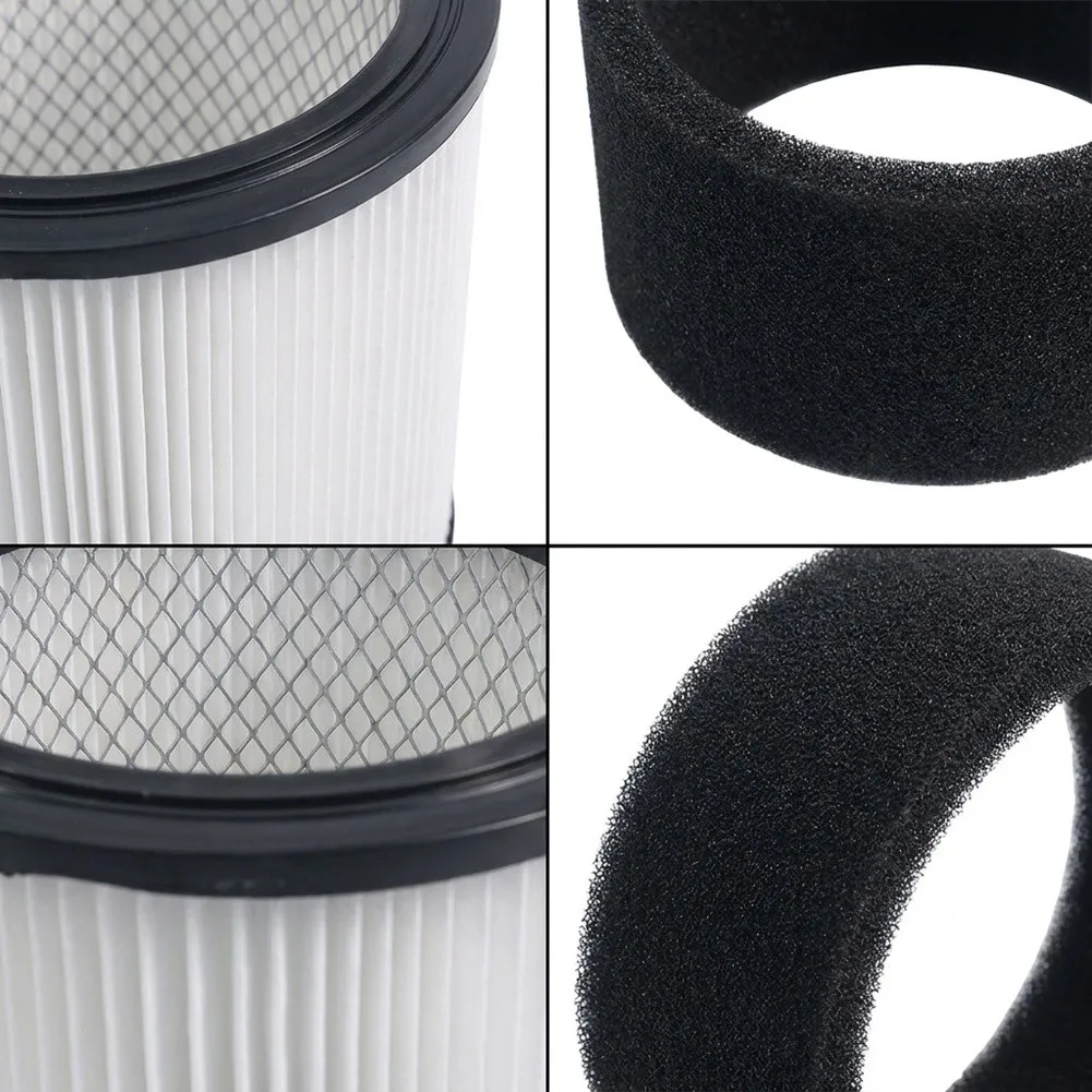 For ShopVac 90304 LB650 PL650 Filters Foam 4-Piece Replacement Set Dry And Wet Usage For Floor Cleaning