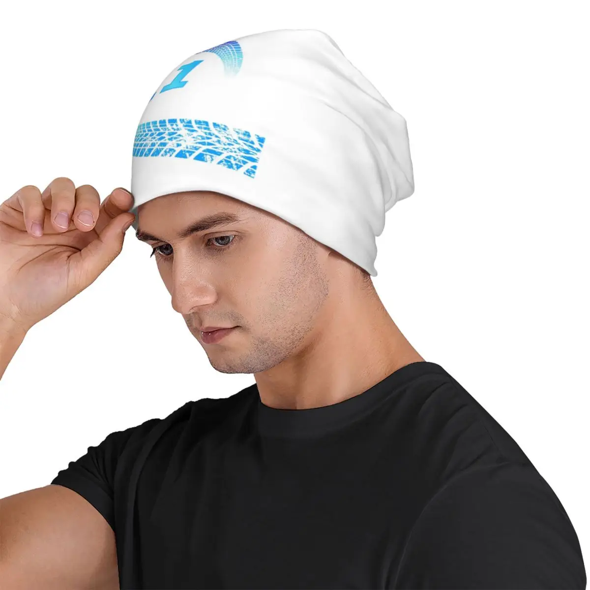 Kubica Sports Headgear Racing Motorsport F1  Men Women Adult Beanies Caps Knitting Bonnet Hat Warm  Autumn Winter  Skullies Hats view 4