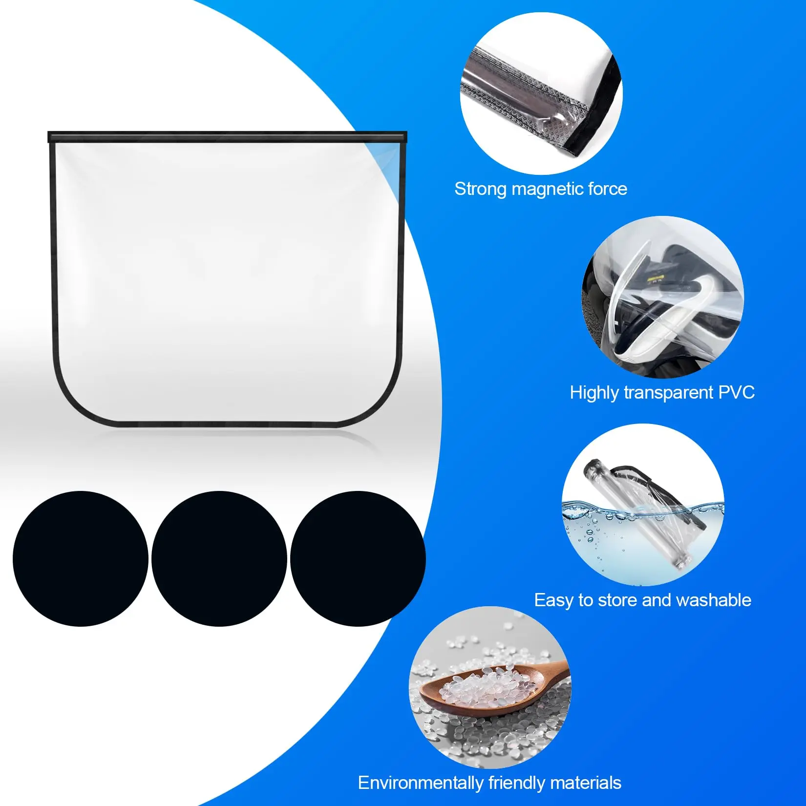 Magnetic Raincoat for Electric Car Charger Steel-Bodied Vehicles Waterproof EV Charging Port Cover Rainproof Snowproof Dustproof