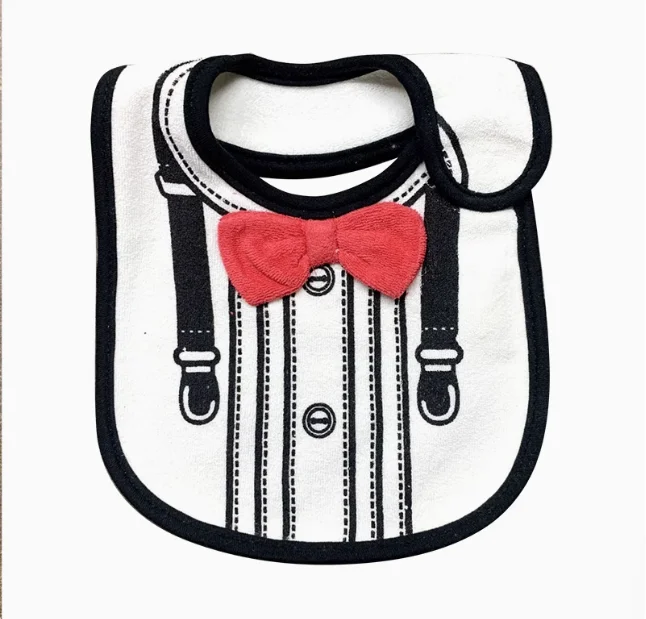 100% القطن الطفل المرايل مقاوم للماء باندانا طفل الفتيات الفتيان المرايل و ملابس التجشؤ ملابس الطفل المنتج منشفة عصابات