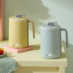 450ml Electric Kettle Stew Cup Health Preserving Pot Portable Thermo Teapot Boiled Water Pot Desktop Electric Heating Cup 220V