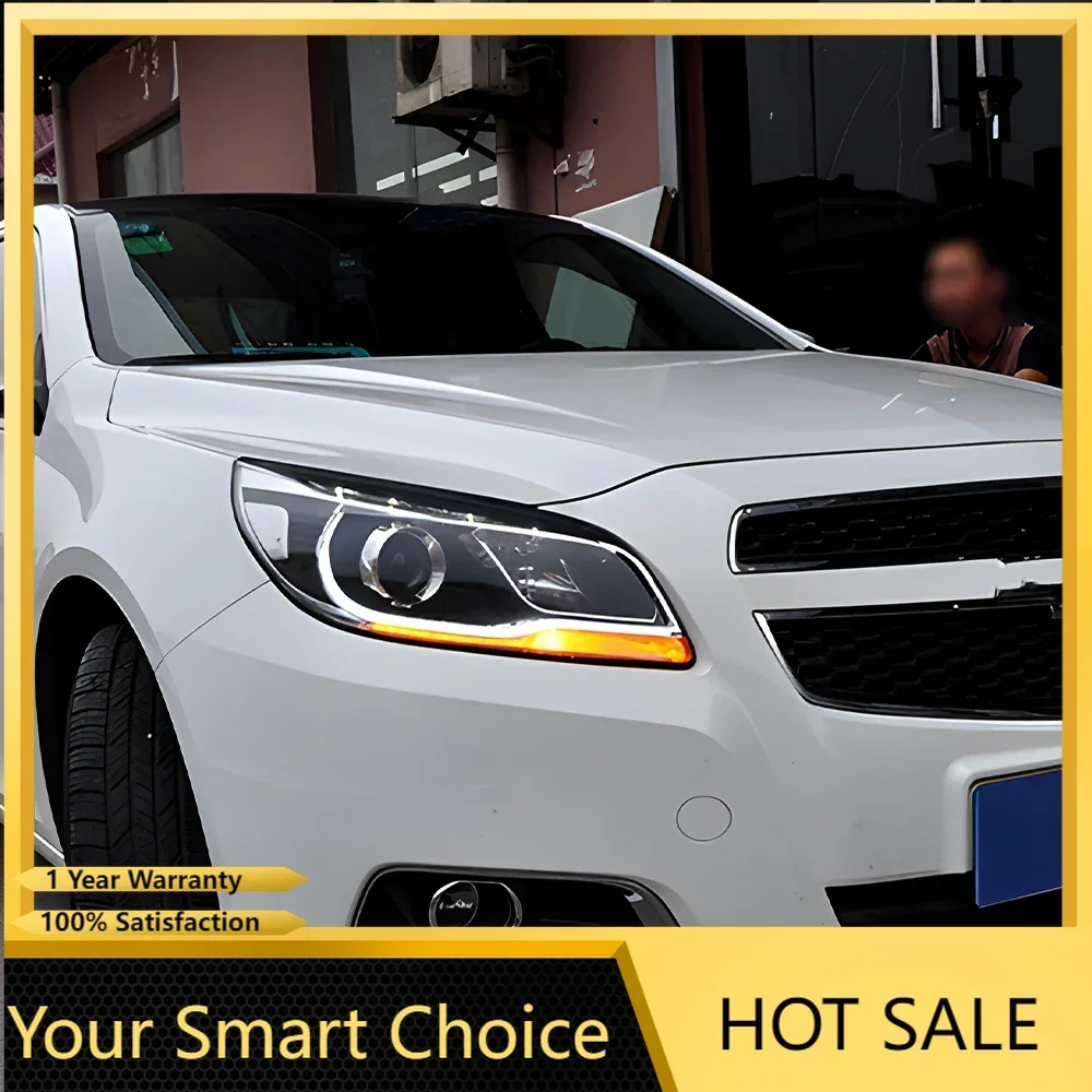 

High Quality Upgraded Car Front Lamps For Chevrolet Malibu 2012-2014 Auto Headlight Assembly LED Projector Lens Tool Accessories