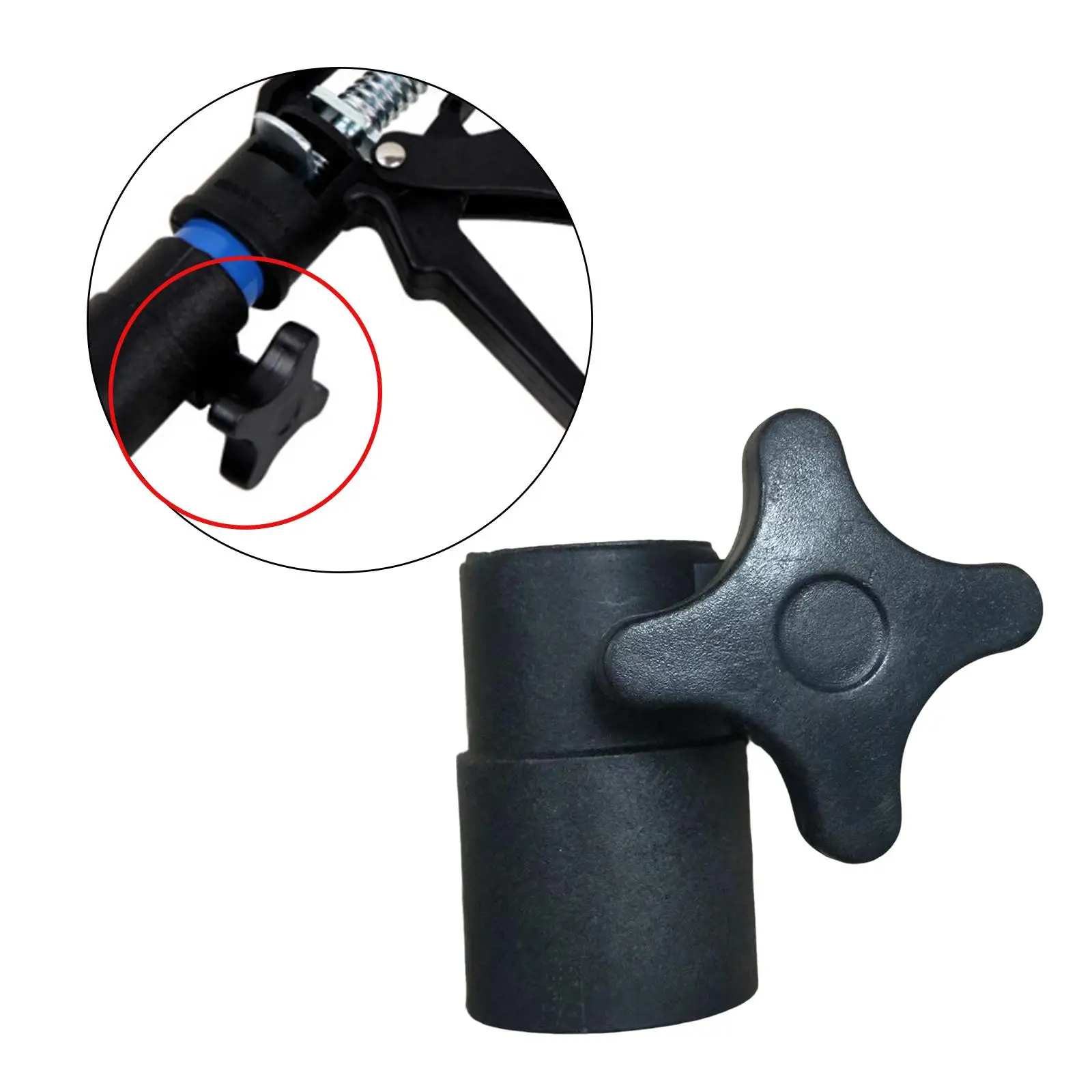 1Pcs Steel Adjustable Telescopic Support Rod Button Accessories Replacement for Telescopic Support Rod Drywall Construction Tool