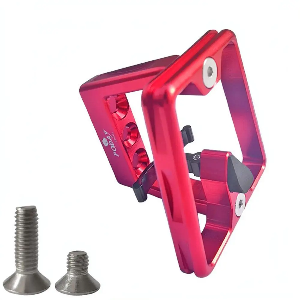 Foldable Bike Front Carrier Block Adapter For Brompton Pig Nose Luggage Mount Cycling Bag Support Bracket Accessory Parts