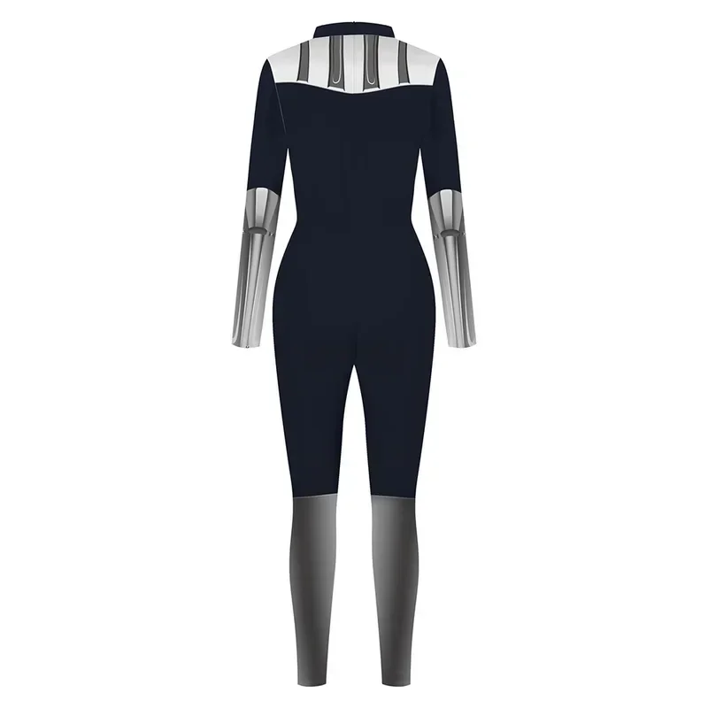 SN60 Darth Vader Cosplay Uniform Party Jumpsuits Sexy Bodysuit Wear Cosplay Costume Catsuit Zentai Suit1 & 2