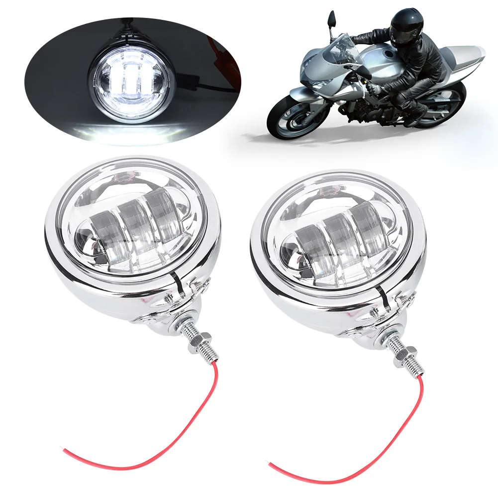 

4.5 inches DC10-30V Motorcycle Fog Lamp Fog Light with Aluminum Alloy Housing Fog Light Fog Light Housing Motorcycle Fog Lamp