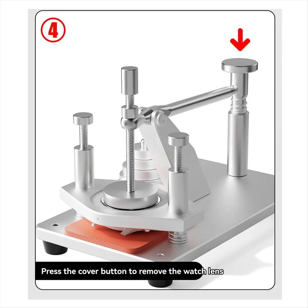 (ABJZ) Watchmaker Repair Watch Glass Opening Tool for 22-41 mm Flat and Convex Mirrors Non-Marking Mirror Opening Tool