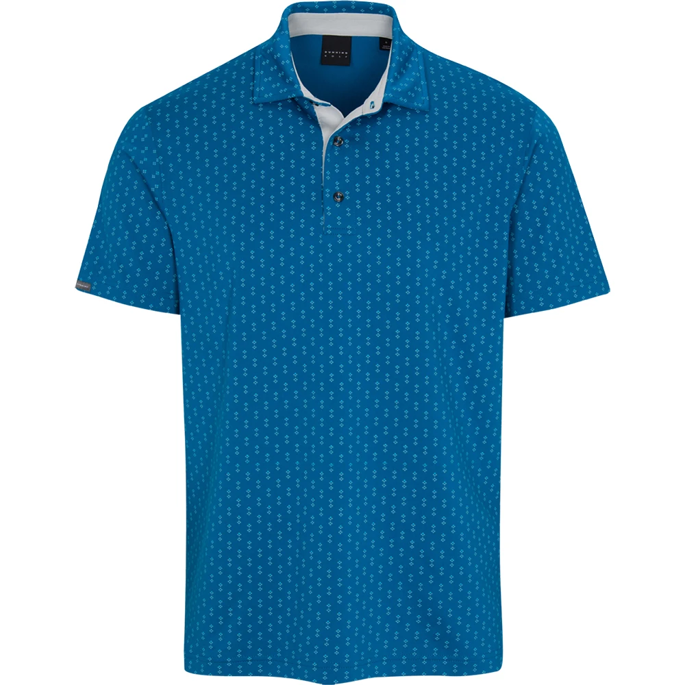 2023 Men\'s Golf Shirt Outdoor Sports Summer Polo Quick Drying Clothing Leisure Sports Jersey Fashion Printed Top Golf Wear