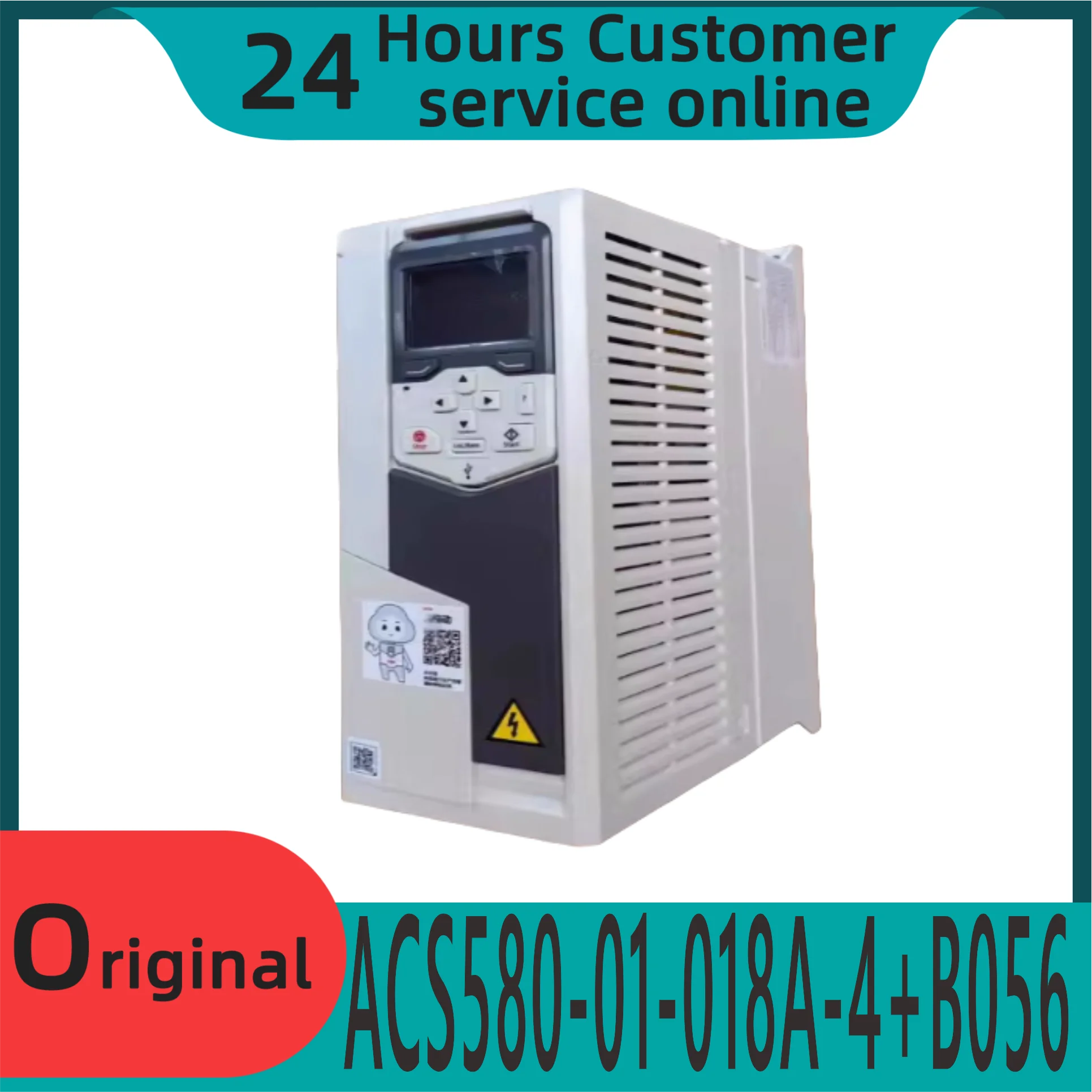 

Совершенно новый оригинальный преобразователь частоты Acs580-018a-4+b056