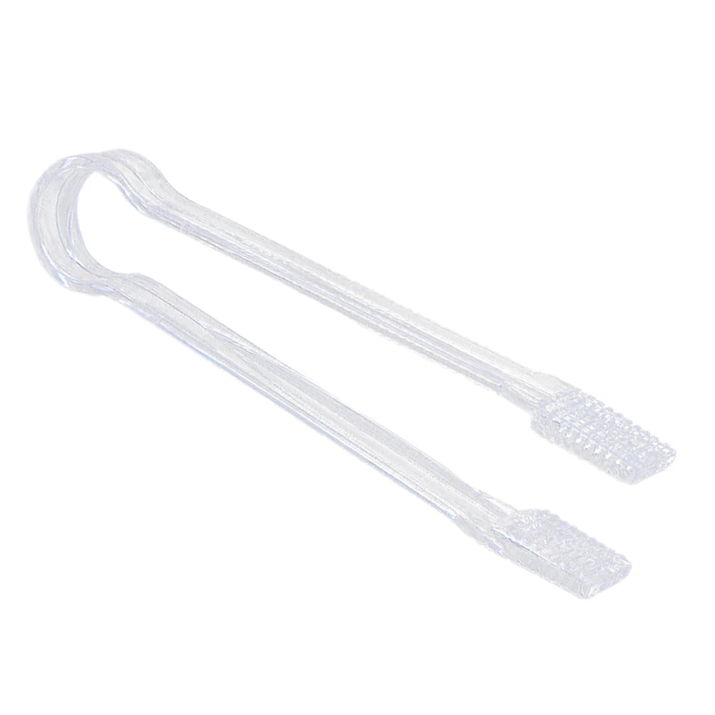 

Ice Clip Mini Tongs for Serving Clear Bucket Acrylic Cube Freezer Kitchen Sugar