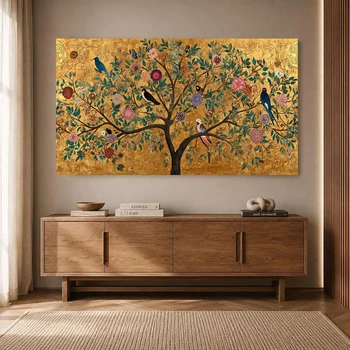 Klimt Tree Life Canvas 1
