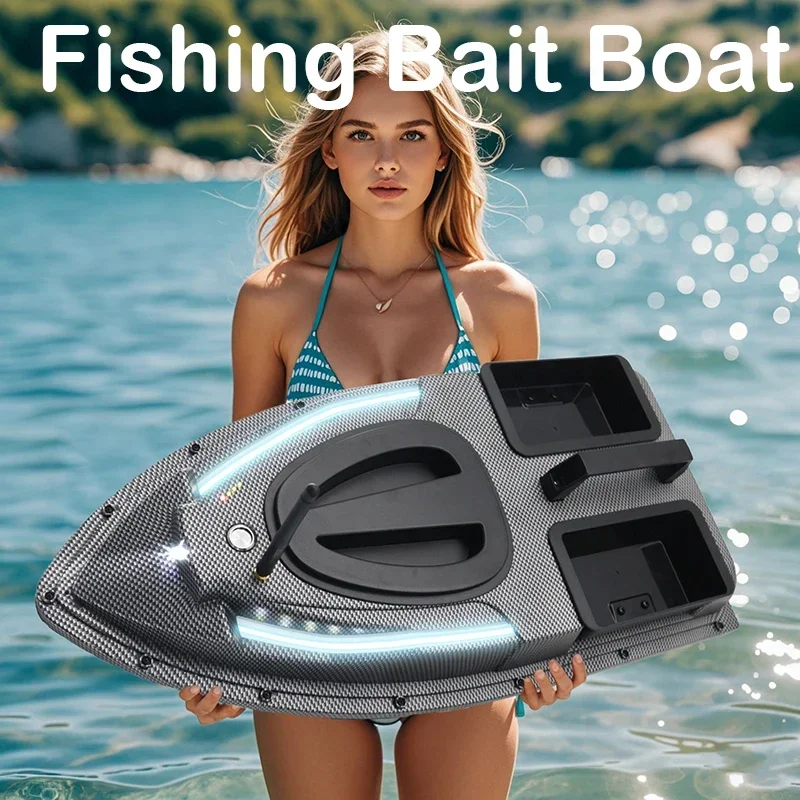 MBLN V900/V700 Remote Control Bait Boat 500m Autopilot Return Point Sonar 1.5kg With Turn Signal Suitable for Fishing VX