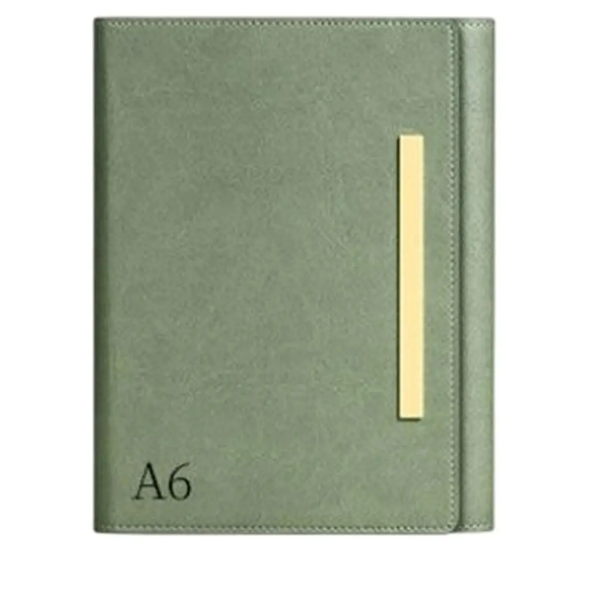 Multi-use Gear Leather Writing Notebook A6 Ring Binder Refillable Diary, Vintage Handmade Travel Organizer Agenda