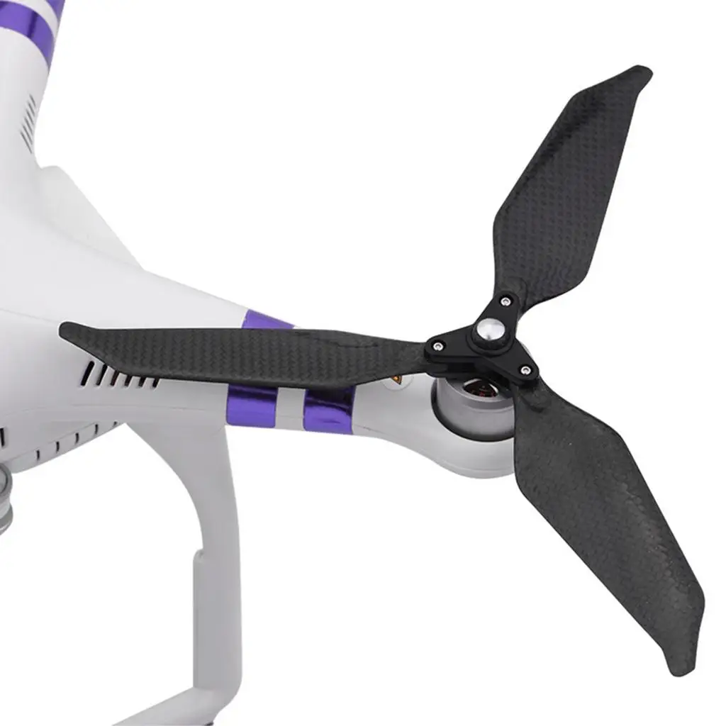 

Replacement Propeller Set Carbon Fiber Low Noise Folding Blade for DJI Phantom 1 2 3 RC Drone Motors