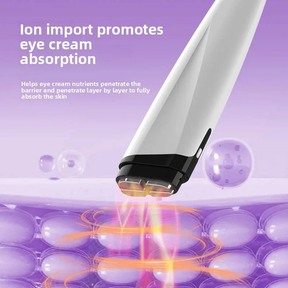 Nieuwe microstroom ooglift massage donkere kringen schoonheidsapparaat thuisgebruik