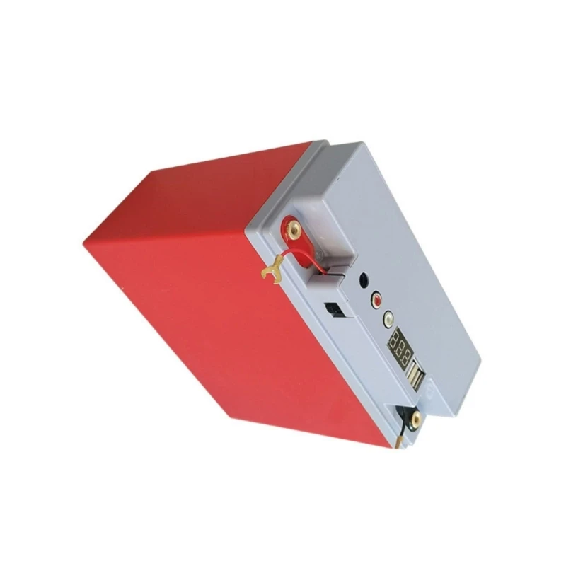 Hộp đựng pin lithium đa chức năng Cổng đầu ra USB Màn hình LCD 12V 17A 448F