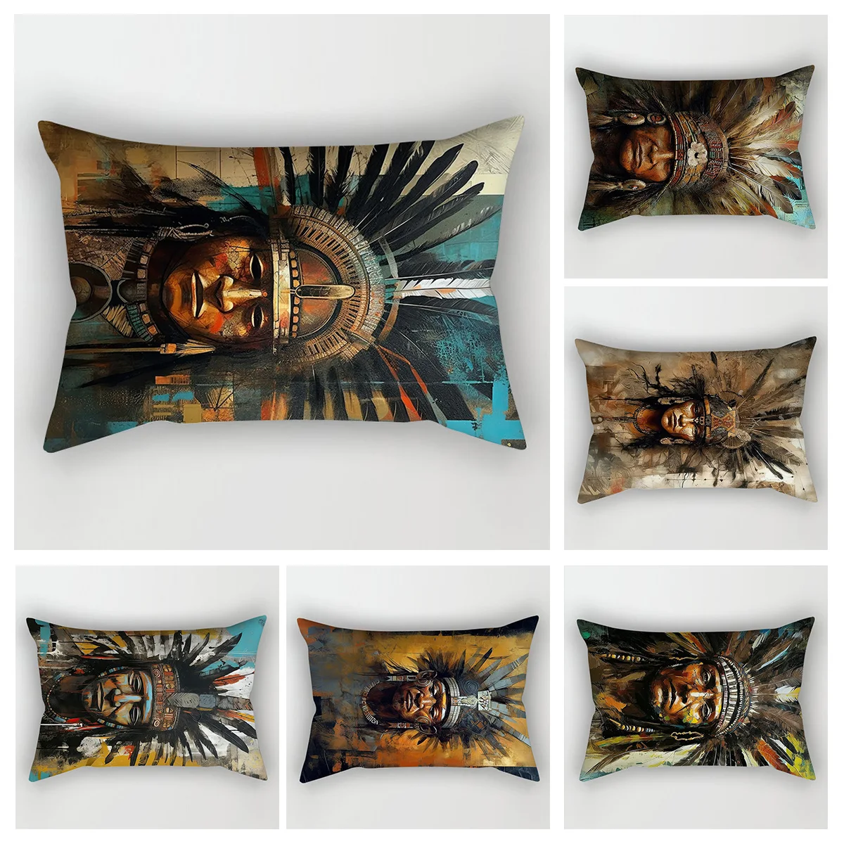 

Decorative Cushion Home Living Room Decor Throw Pillow Cover 48x74 30x50cm 40x60cm 50x70 bedroom bed pillowcase Egypt pharaoh