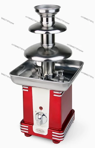 3 Tiers Chocolate Fountain Melting Pot Electric Mini Chocolate Fondue