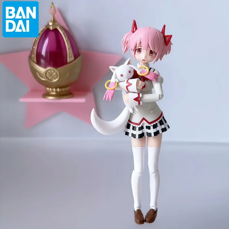 

In Stock Bandai 30mp Puella Magi Madoka Magica Kaname Madoka Uniform Assembly Model Figure Desktop Ornament Collection Gifts