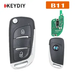 1pcs Keydiy B11 Car Remote Key 3 Button KD B11-2 B11-3 Car Keys for KD900/KD-X2/mini KD B Series Universal Remote Control Key