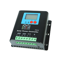 50A 12V/24V PWM Solar Charge Controller with LED&LCD Display Auto-Identification Voltage MCU design with excellent performance