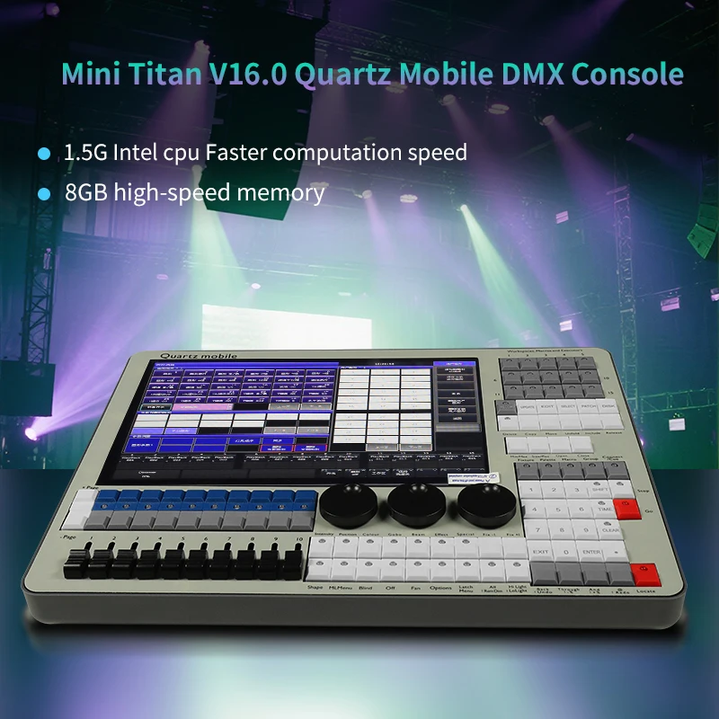 DMX Mini Quartz Light Controller Titan V17 system controller console lighting high quality stage lighting console