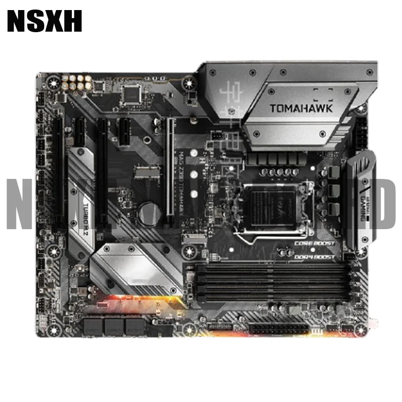 Original MAG Z390 TOMAHAWK Motherboard 64GB LGA 1151 DDR4 ATX Mainboard 100% Tested Fully Work